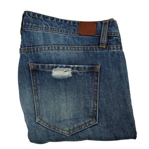 Harper Distressed Denim Jeans Womens‎ Size 29 Blue Ripped Knee